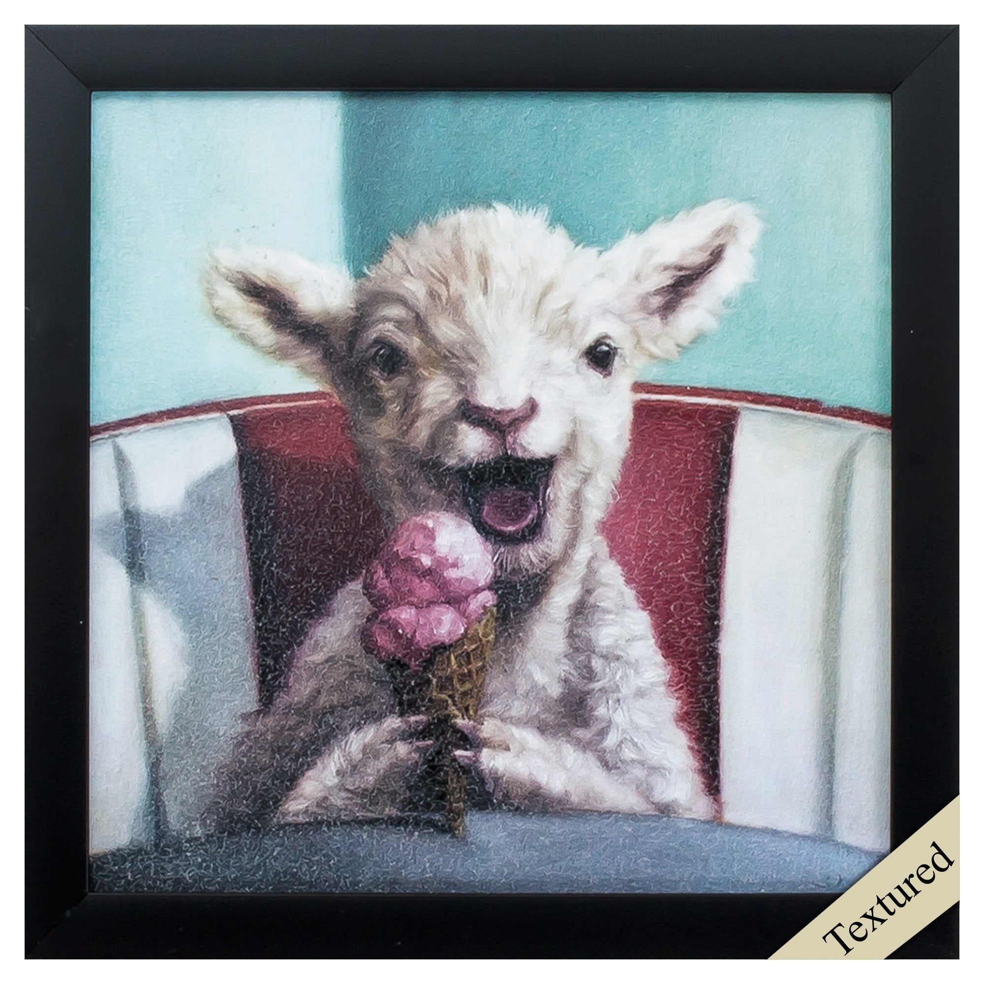 11" X 11" Black Frame Kiddie Cone