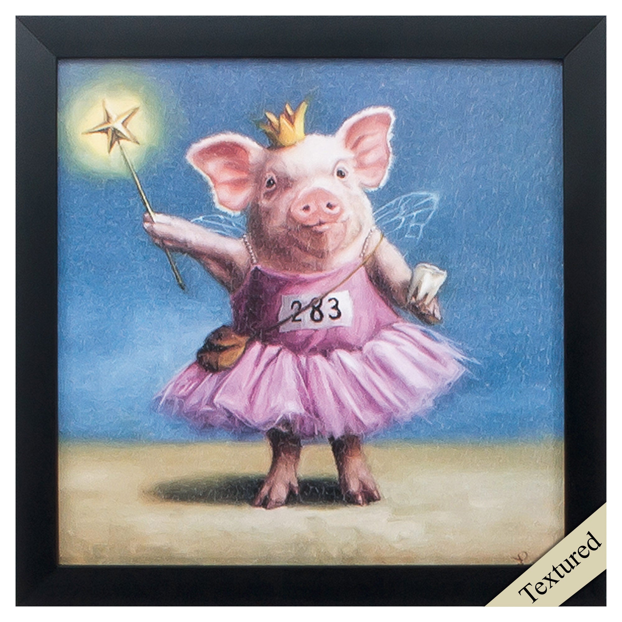 11" X 11" Silver Frame Tooth Fairy