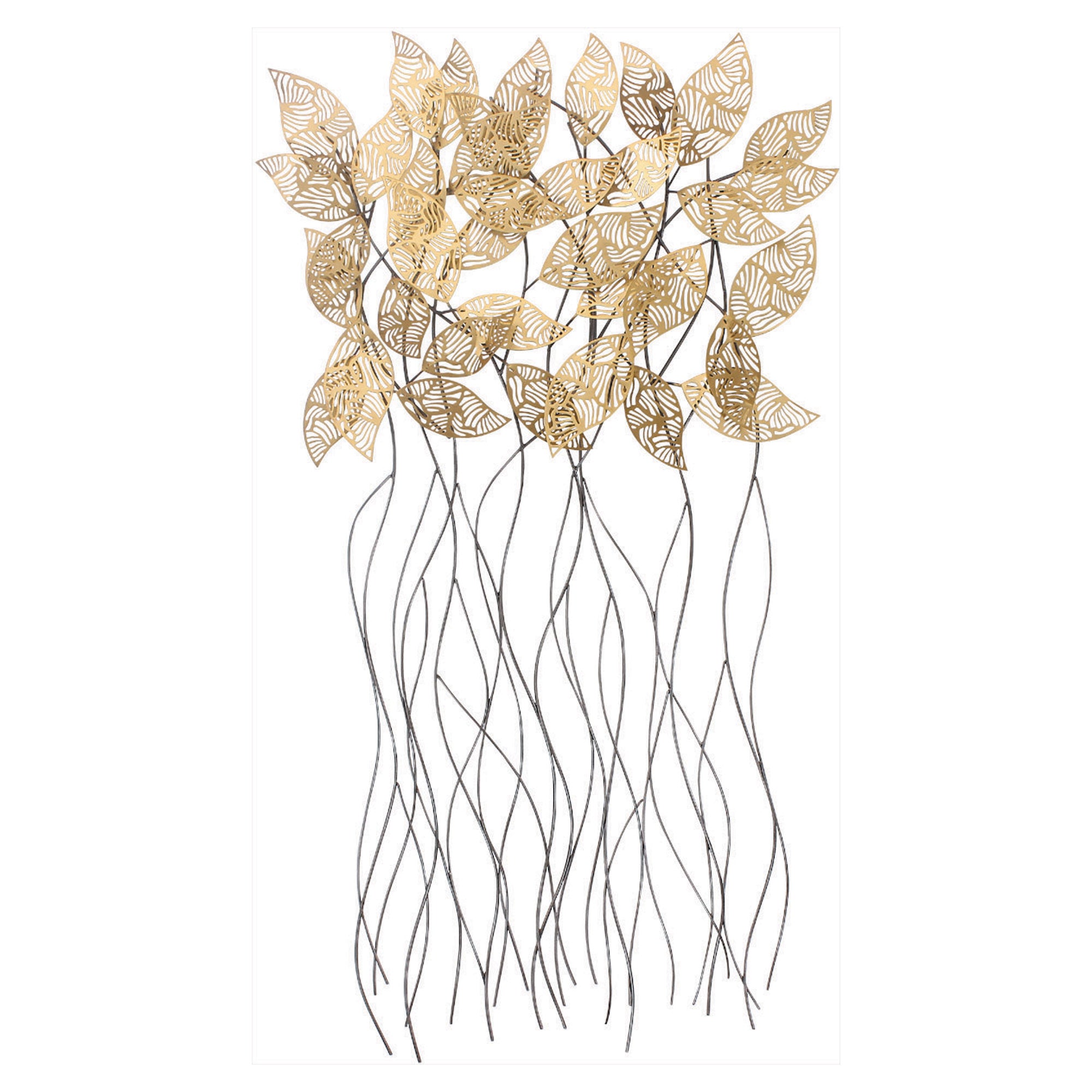 23" X 40" X 5" Sculptured Leaves