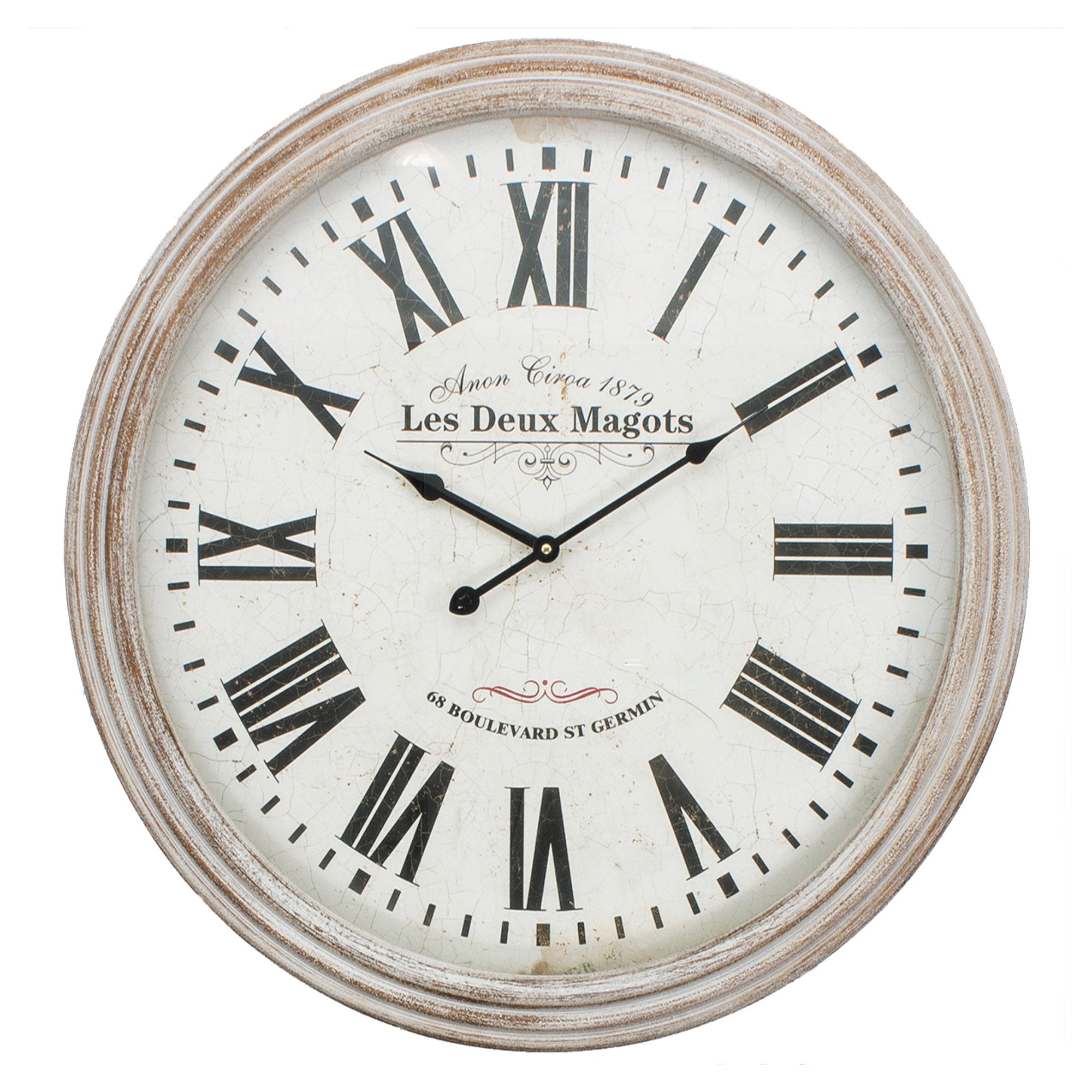 24" X 24" Euro Round Clock