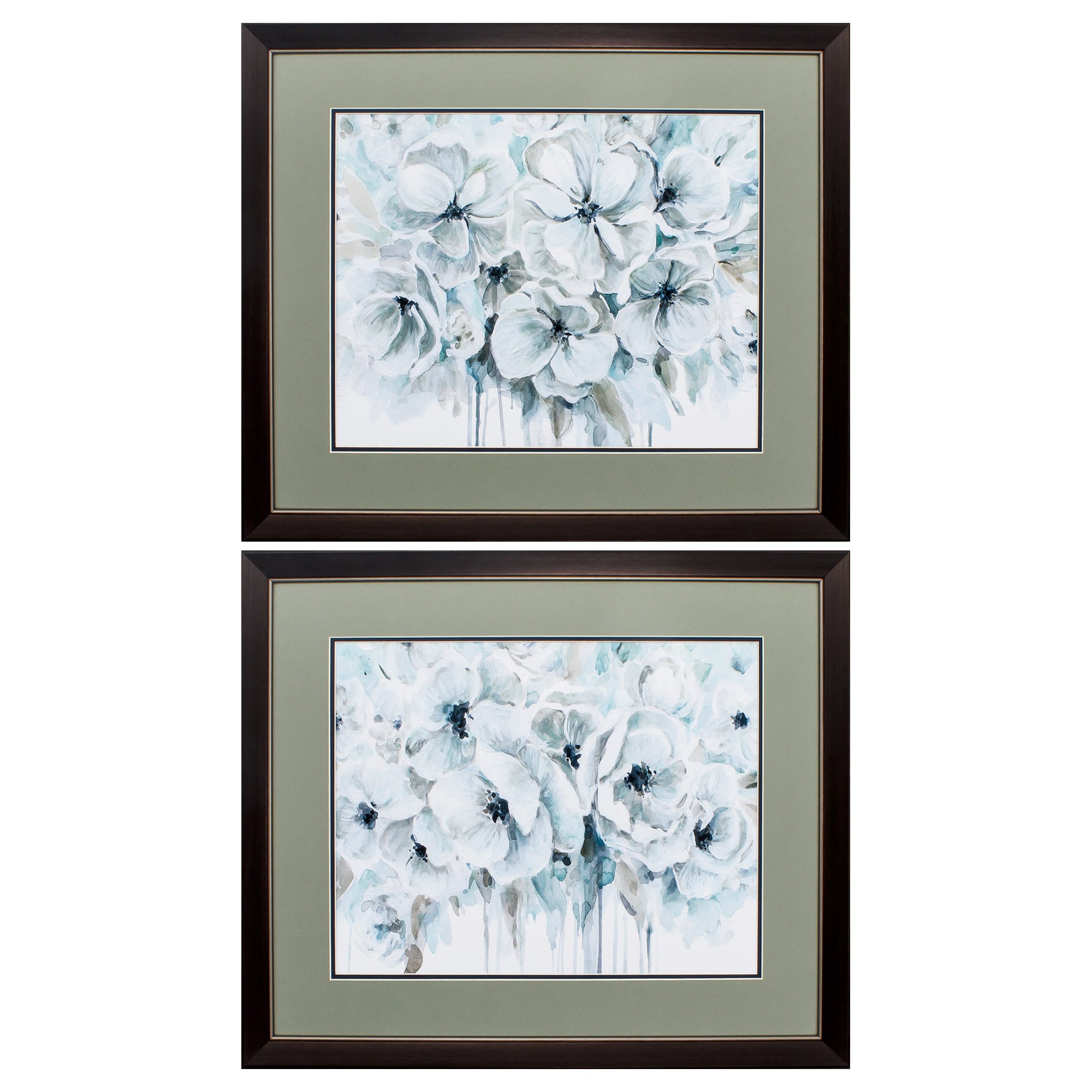 28" X 24" Metallic Bronze Frame Tea Harmony (Set of 2)