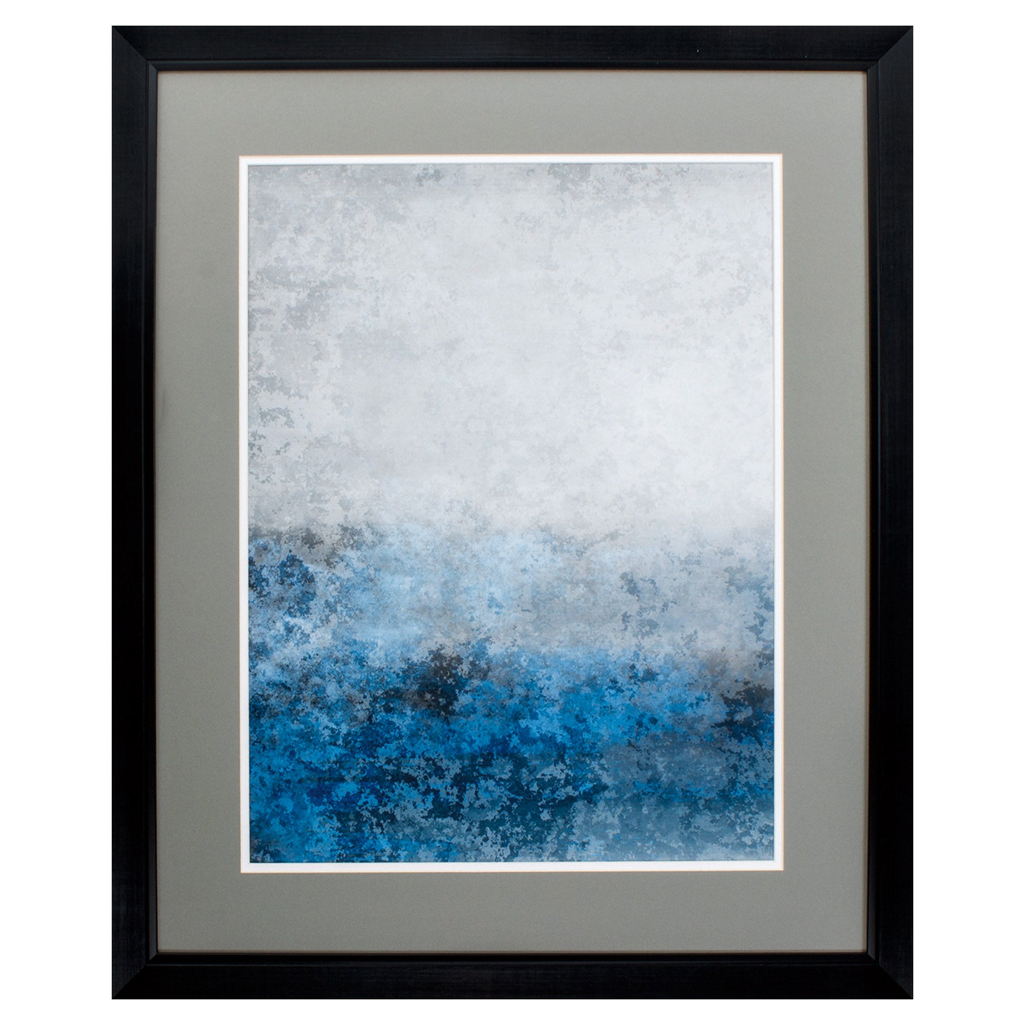 27" X 33" Black Frame Into The Sea I