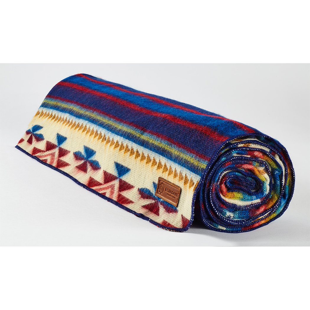 Ultra Soft Southwestern Rainbow Handmade Woven Blanket