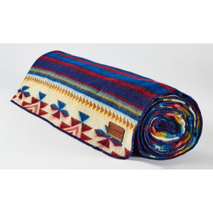 Ultra Soft Southwestern Rainbow Handmade Woven Blanket