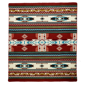 Ultra Soft Mountainside Lodge Handmade Woven Blanket