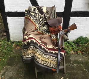 Ultra Soft Mountainside Lodge Handmade Woven Blanket