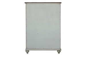 39" x 20" x 56" Two ToneSolid WoodChest