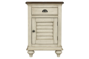 20" x 17" x 30" Two ToneSolid WoodSmall Nightstand