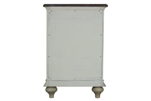 20" x 17" x 30" Two ToneSolid WoodSmall Nightstand