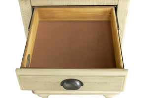 20" x 17" x 30" Two ToneSolid WoodSmall Nightstand