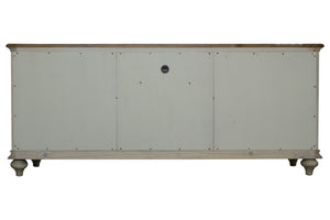 72" x 18" x 32" Two ToneSolid WoodMedia