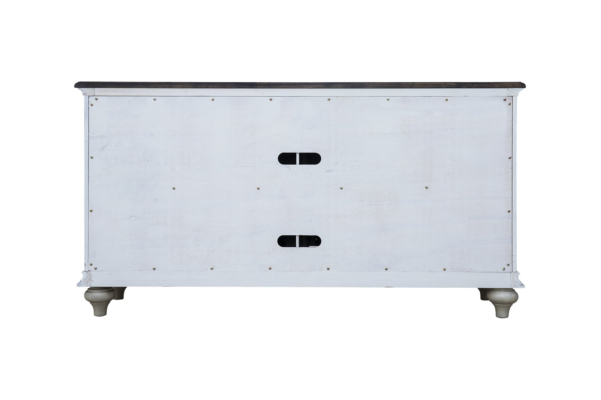 56" x 18" x 32" Two ToneSolid WoodMedia