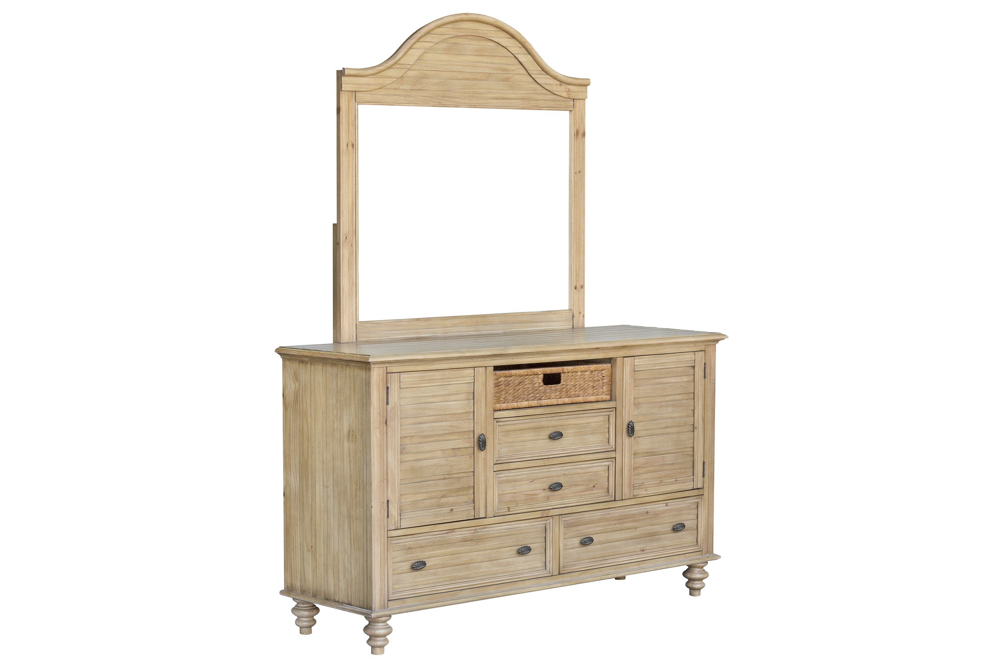 64" x 20" x 38" Solid WoodDresser