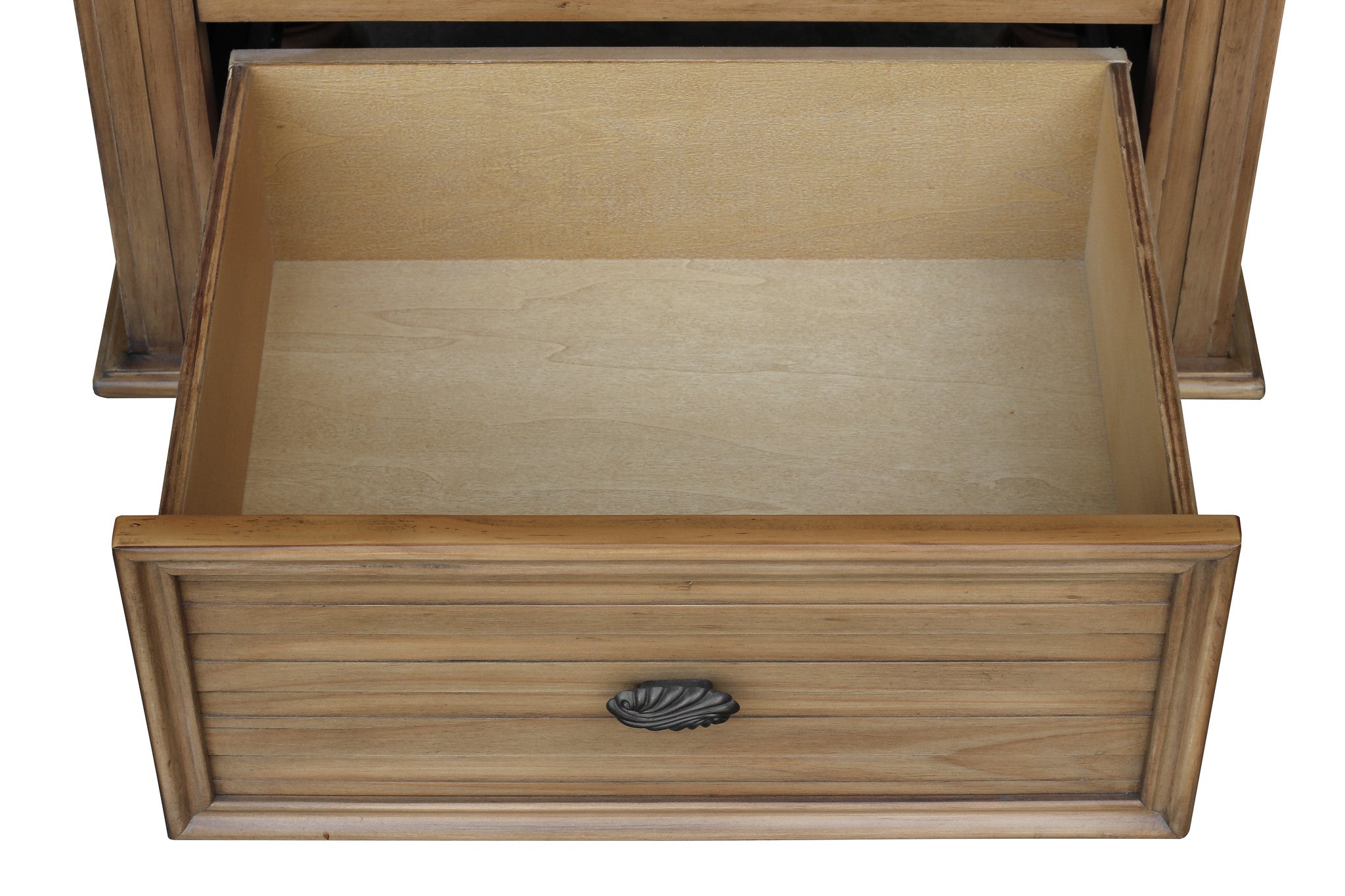 26" x 17" x 28" WoodBasket Nightstand