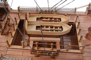 8.25" x 27.5" x 26.75" HMS Surprise