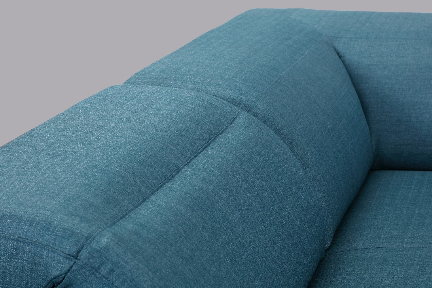 117" X 50" X 30" Blue LAF Sectional
