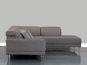 117" X 50" X 30" Gray  RAF Sectional