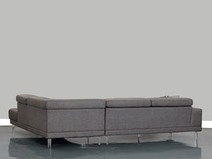 117" X 50" X 30" Gray  RAF Sectional