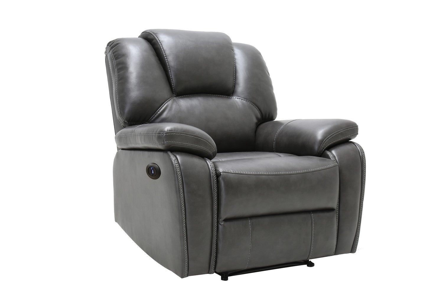 185" X 114" X 120" Gray  Power Reclining Sofa Set