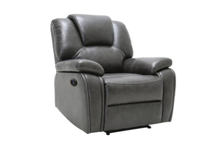 185" X 114" X 120" Gray  Power Reclining Sofa Set
