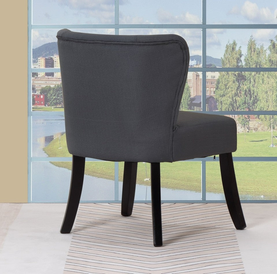 29" X 29" X 32" Dark Gray  Accent Chair