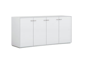 72" X 22" X 35" White  Buffet