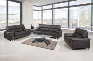 203" X 108" X 108" Brown  Sofa Set