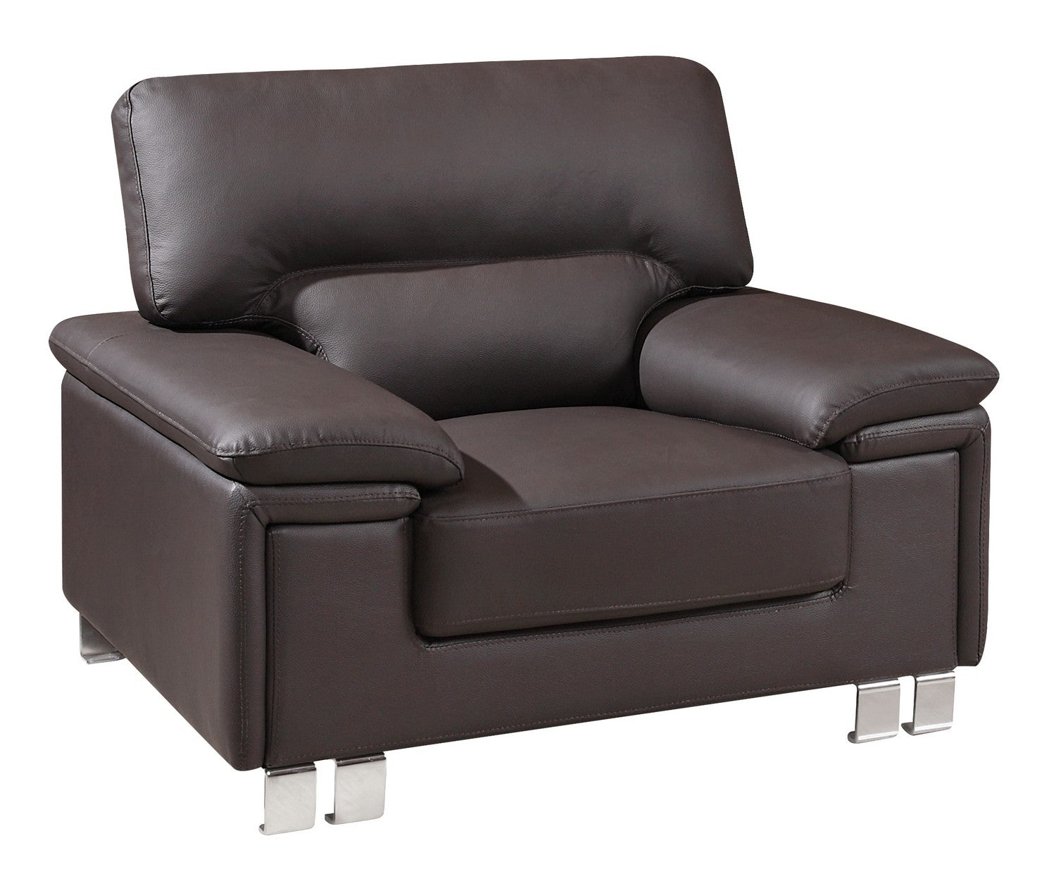 203" X 108" X 108" Brown  Sofa Set