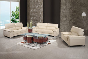 202" X 108" X 108" Beige  Sofa Set