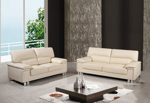 155" X 72" X 72" Beige  Sofa Love