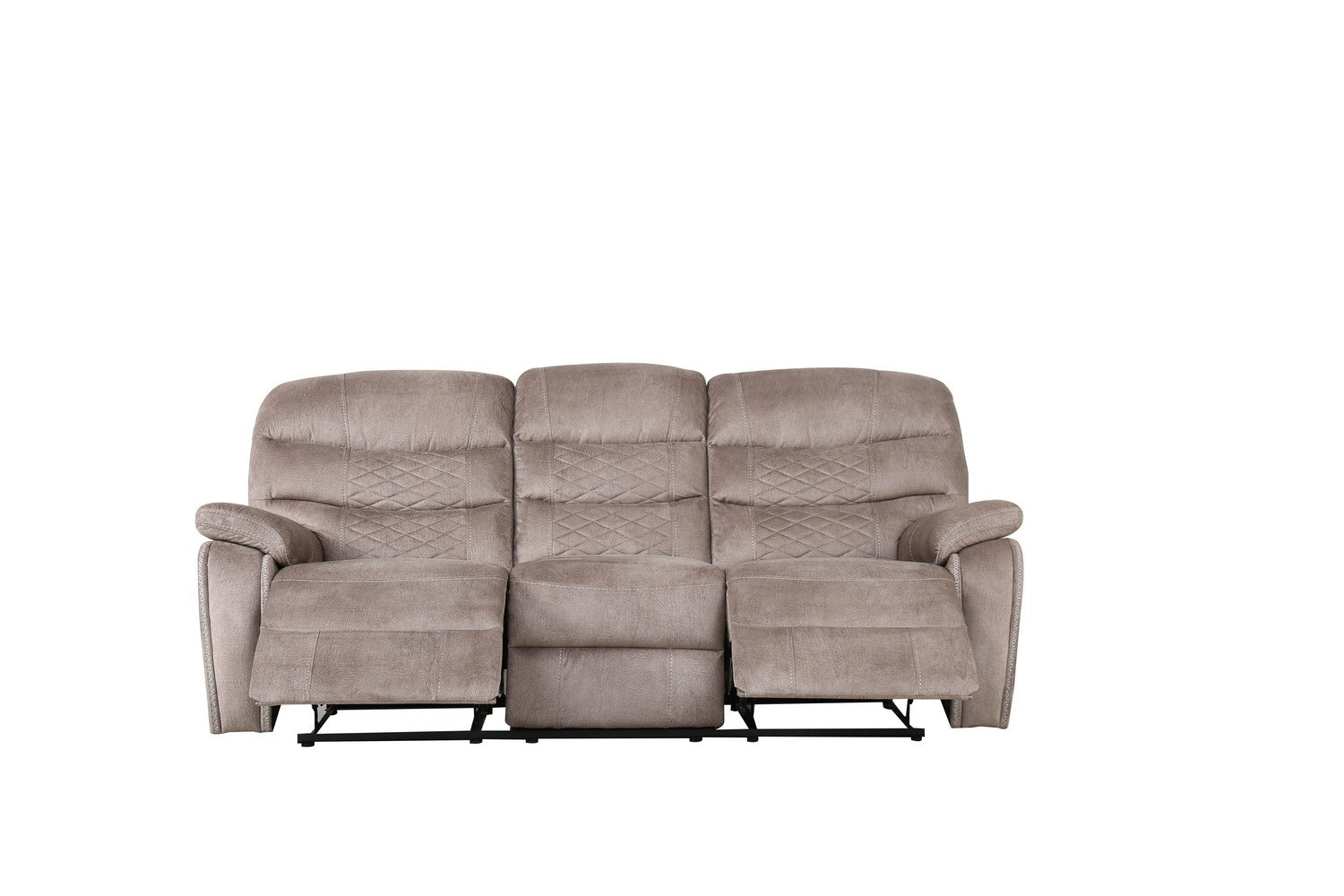 82" X 38" X 40" Light Brown  Sofa