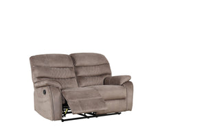 62" X 38" X 40" Light Brown  Loveseat