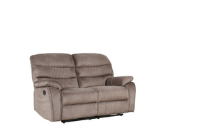 62" X 38" X 40" Light Brown  Loveseat