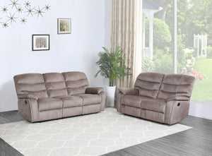144" X 76" X 80" Light Brown  Sofa Love