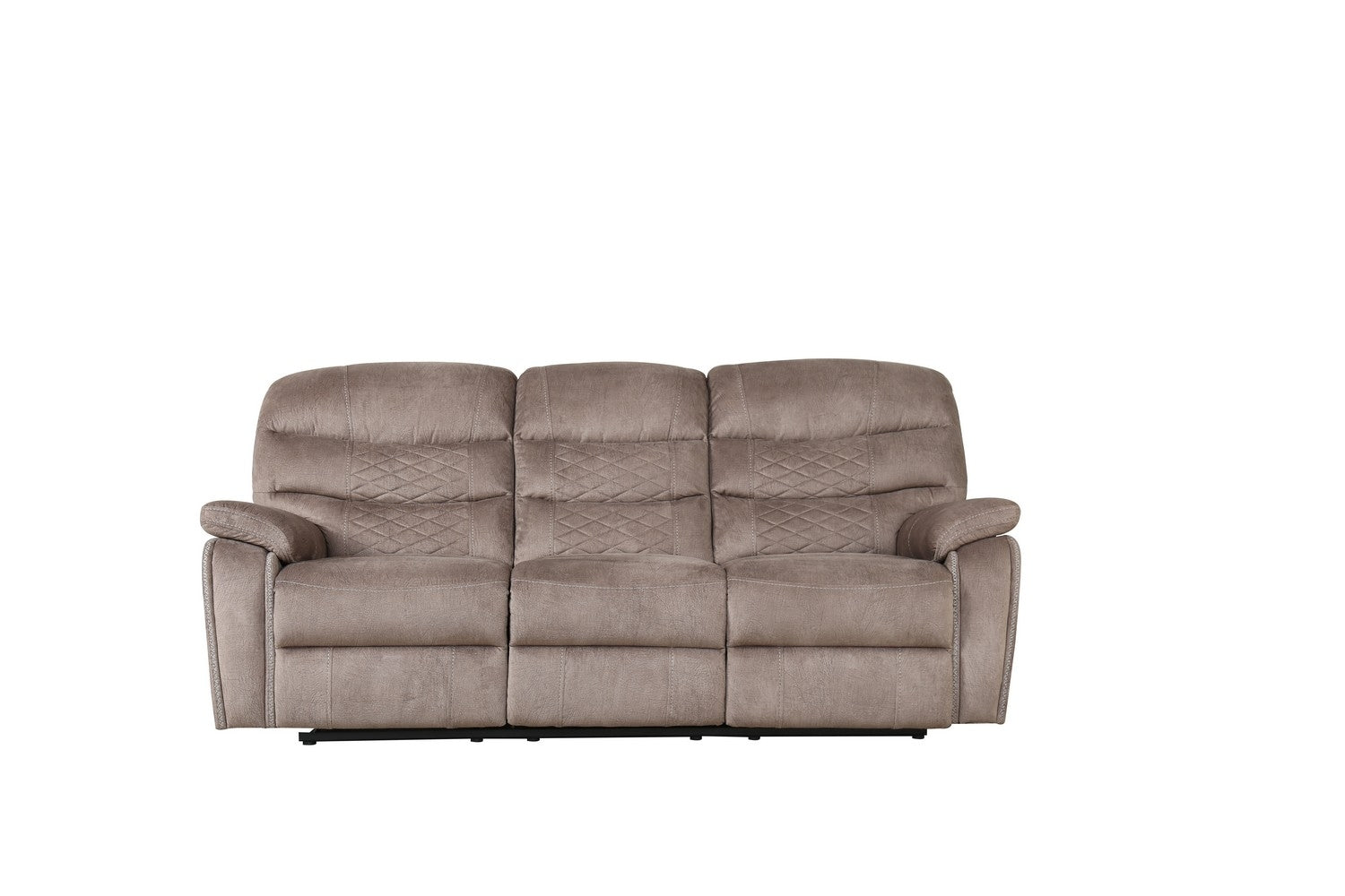 144" X 76" X 80" Light Brown  Sofa Love