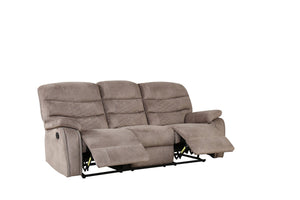 144" X 76" X 80" Light Brown  Sofa Love