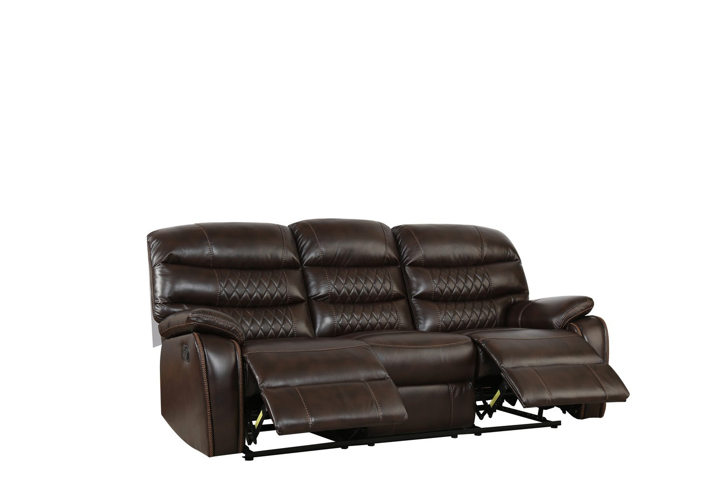 82" X 38" X 40" Dark Brown  Sofa