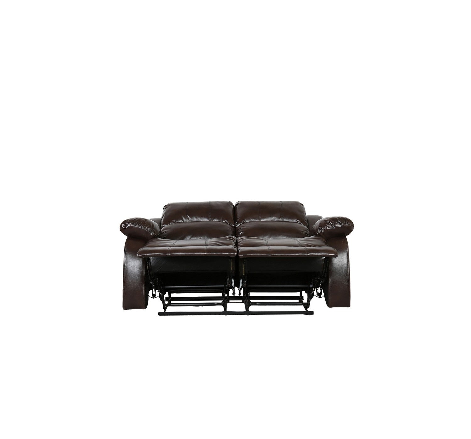 60" X 38" X 40" Brown  Loveseat