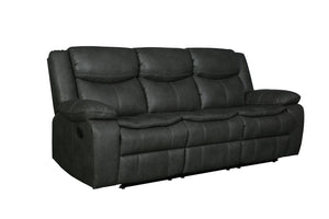 86" X 36" X 40" Gray  Sofa
