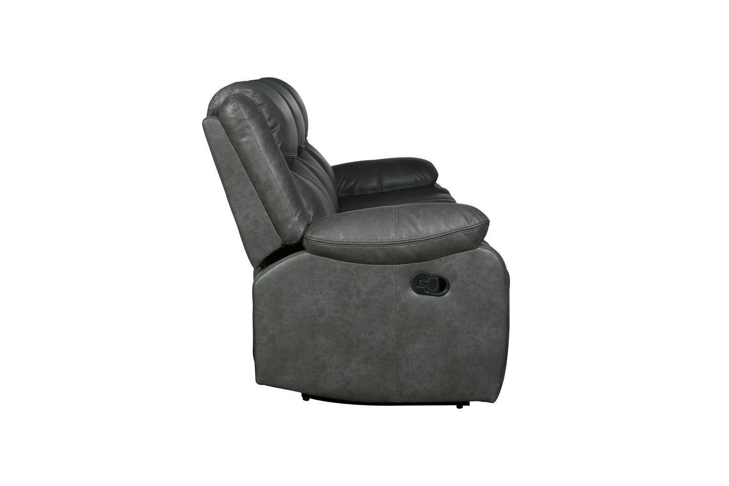 86" X 36" X 40" Gray  Sofa