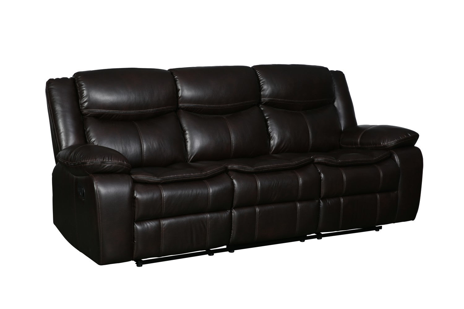 86" X 36" X 40" Brown  Sofa