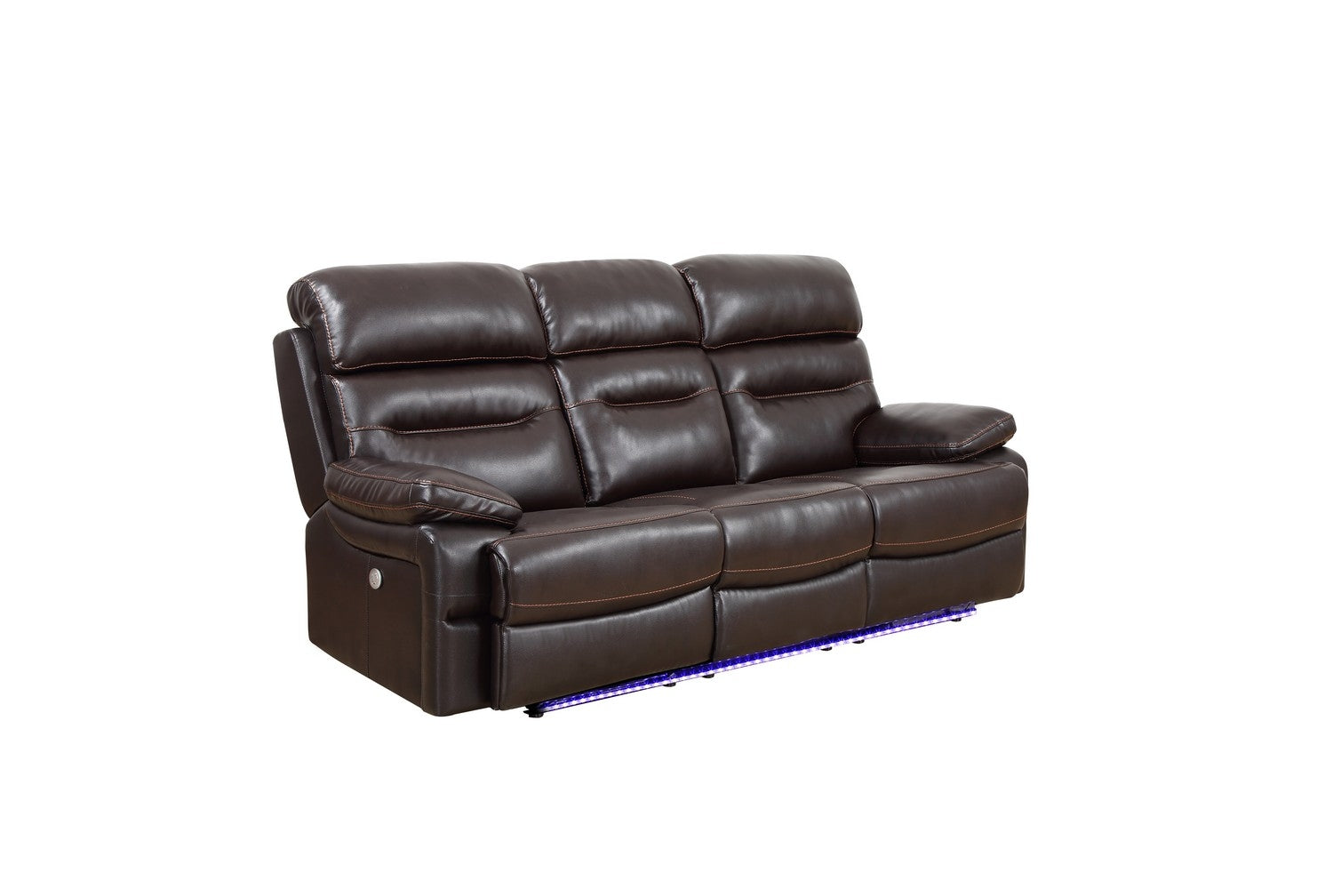 89" X 40" X 41" Brown  Power Reclining Sofa