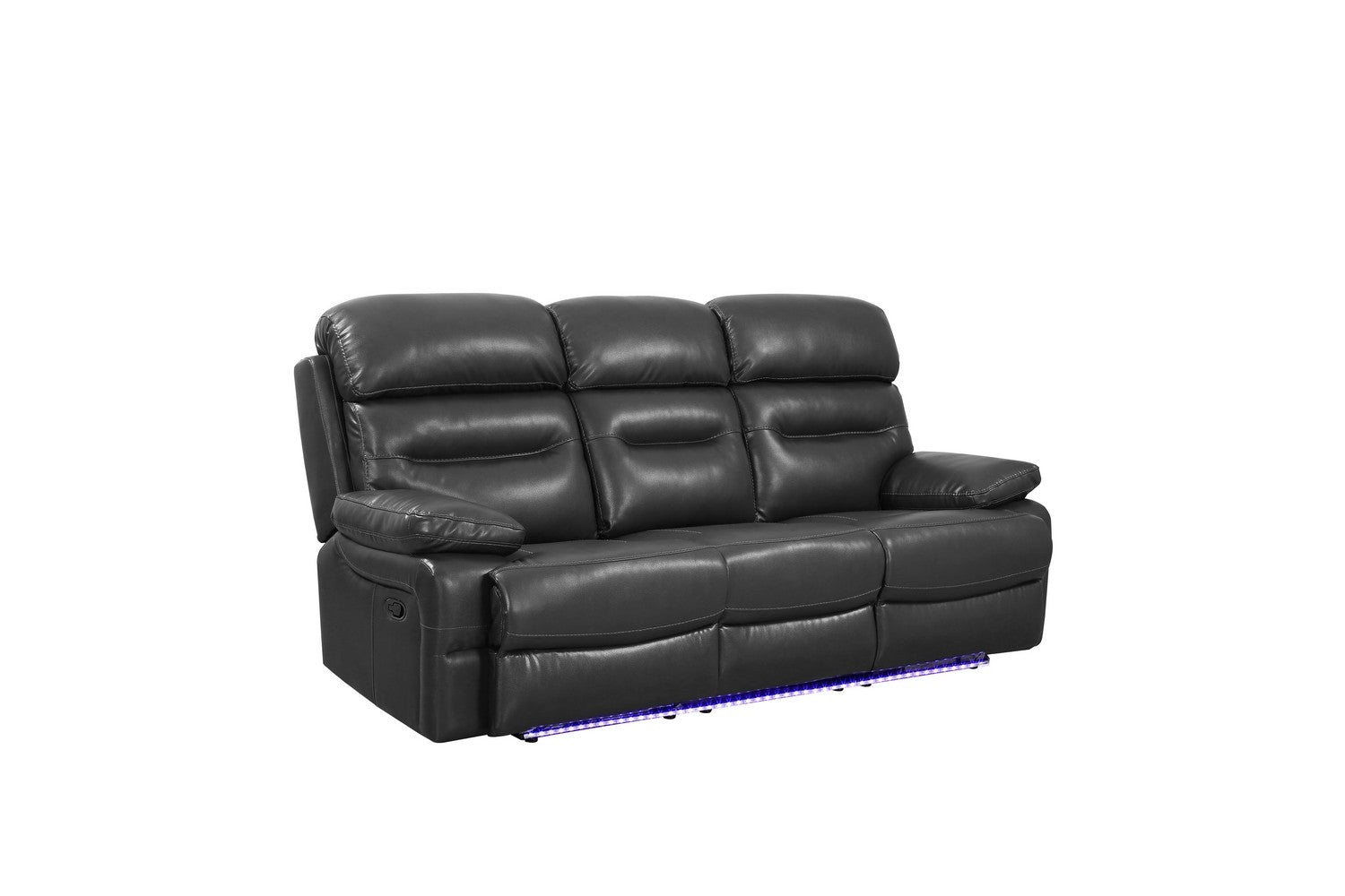 89" X 40" X 41" Gray  Sofa