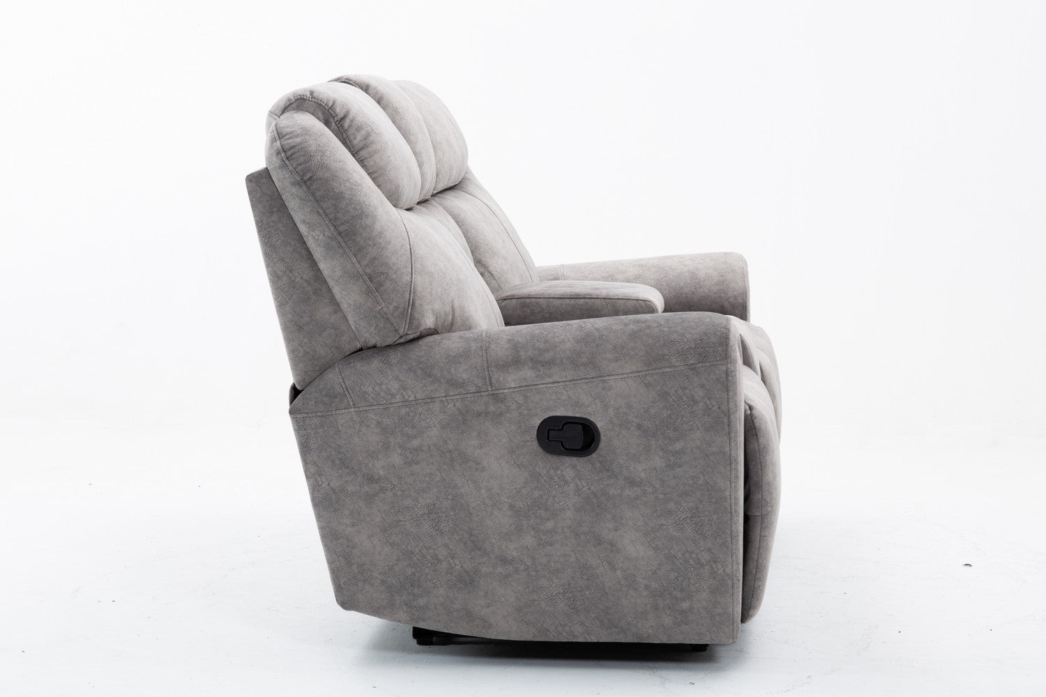 66" X 40" X 40" Gray  Console Loveseat