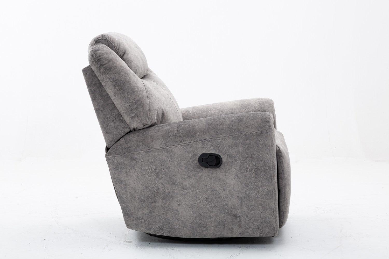 41" Gray Reclining Chair