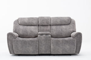 154" X 80" X 80" Gray  Sofa Love