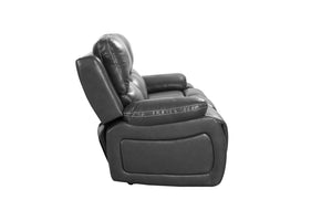 89" X 40" X 40" Gray  Power Reclining Sofa