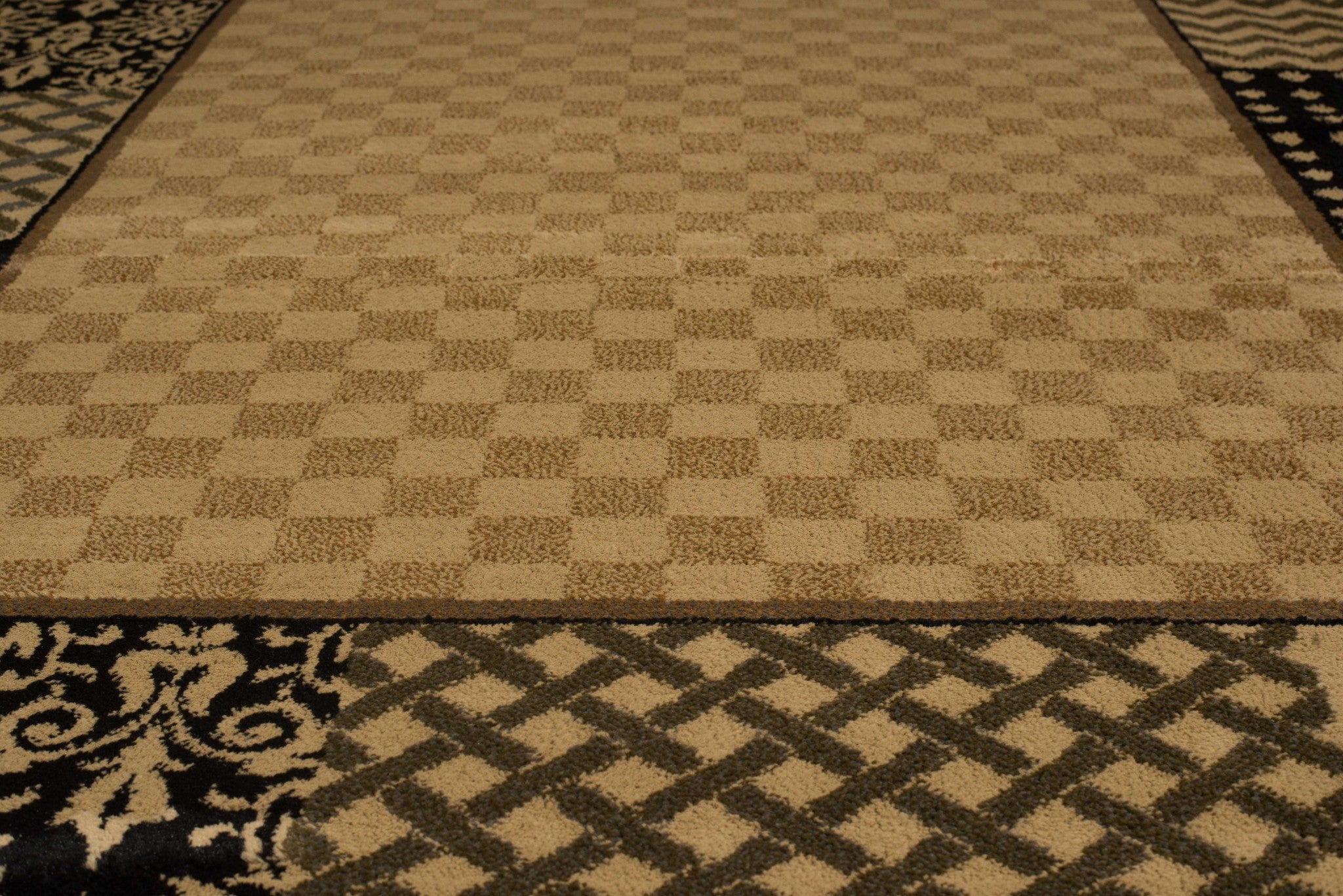 22" x 86" Multicolor Polypropylene Runner Kitchen Rug