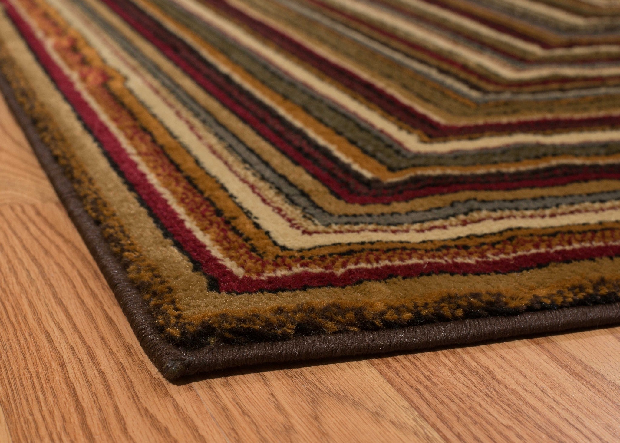 94" x 126" Multicolor Polypropylene Oversize Rug