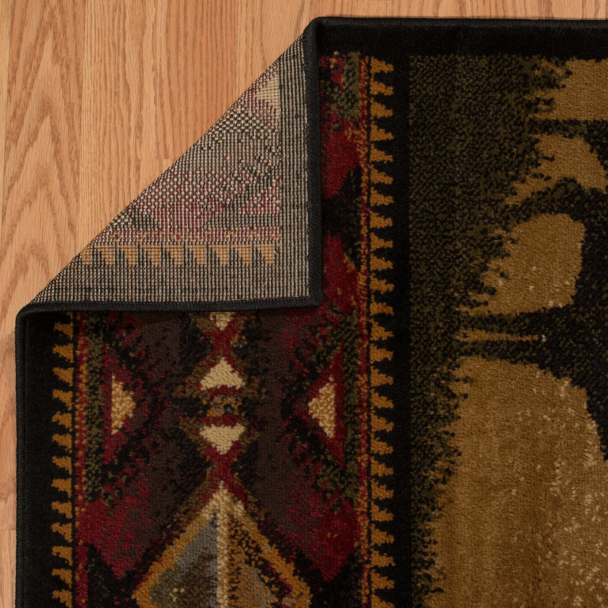 22" x 26" Lodge Polypropylene Accent Rug